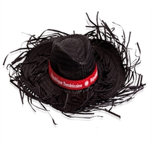 Sombrero grabado color negro | sombreros