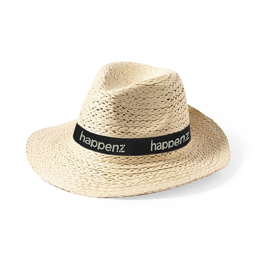 Sombrero Guayana personalizado con cinta grabada | Sombreros de paja